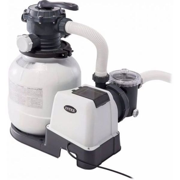 Каркасний басейн Intex 26340 ULTRA XTR (732х132 см) з пісочним фільтром, драбиною, підкладкою і тентом 40129 фото