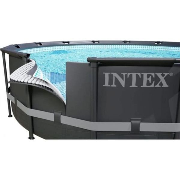 Каркасний басейн Intex 26340 ULTRA XTR (732х132 см) з пісочним фільтром, драбиною, підкладкою і тентом 40129 фото