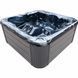 Гідромасажний басейн Aquajoy Ibiza (200х200х89 см), темний опал, з динаміками та LED-підсвічуванням 41414 фото 5