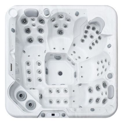 Гідромасажний басейн IQUE Dreamline-II 2200-II-DD-BP (WiFi) (220х220х96 см) 7569 фото