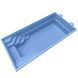 Композитний басейн Rhino Pools Monaco Steel grey 7.5 х3.7х1.5 м (Monaco 750 STG + PUHC) Monaco 750 STG+ PUHC фото 2