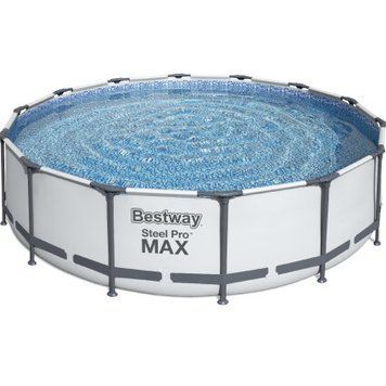 Каркасний басейн Bestway 56438 (457х122 см) з картриджним фільтром та сходами IN-56438 фото