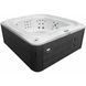 Гідромасажний басейн Aquajoy Serenity (250х230х96 см), Сріблясто-білий мармур 40300 фото 1
