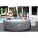 Надувний джакузі Bestway 6001T LAY-Z-SPA Santorini HydroJet Pro з програмним керуванням, на 7 осіб &Oslash; 216 x 80 см, графіт| , Bestway 6001T фото 8