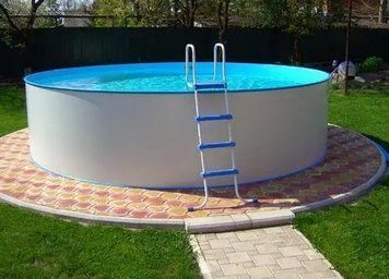 Збірний басейн Hobby Pool Milano 500 x 120 см плівка 0.8 мм 5012-08 фото