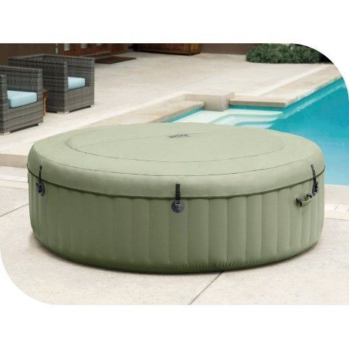 Надувний джакузі - СПА Intex 28428 216 х 71 см PureSpa Bubble Massage 28428 фото