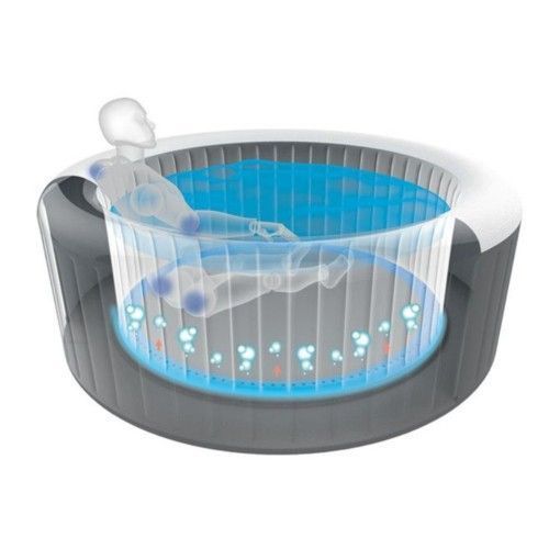Надувний джакузі - СПА Intex 28428 216 х 71 см PureSpa Bubble Massage 28428 фото
