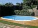 Басейн збірний овальний IBIZA POOL 4,16 х 8,0 х 1,5 метра стаціонарний 3EXB0383 фото 1