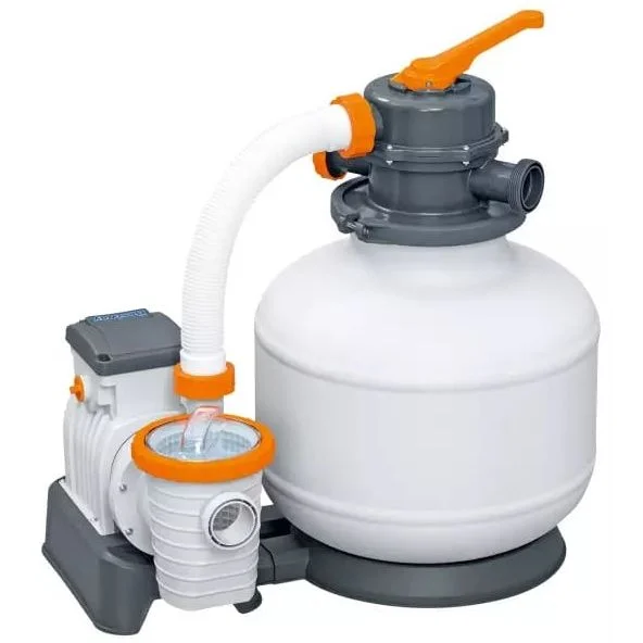 Збірний басейн Bestway Hydrium 561CW (732х366х132 см) з піщаним фільтром, драбиною та тентом 37846-br фото