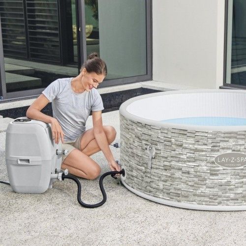 Надувний джакузі - СПА Lay-Z-Spa&trade; Bestway 60027, 155 х 60 см (4 місць 1 325 л/рік, аеро) 60027-1 фото