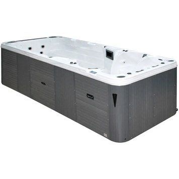 Плавальний SPA басейн Passion Spas Aquatic 5 (580x228x155 см), Сріблясто-білий 35581 фото