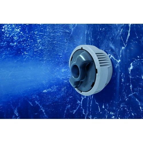 Надувний джакузі Bestway 6001Q LAY-Z-SPA San Francisco HydroJet Pro з керуванням за допомогою додатків, на 7 осіб, 230 x 230 x 71 см, вигляд мармуру (оксамитовий сірий)| , Bestway 6001Q фото